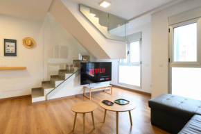 Brand new spacious duplex 100m from the beach
